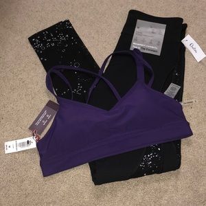 Aritzia The Constant line - bra & legging set